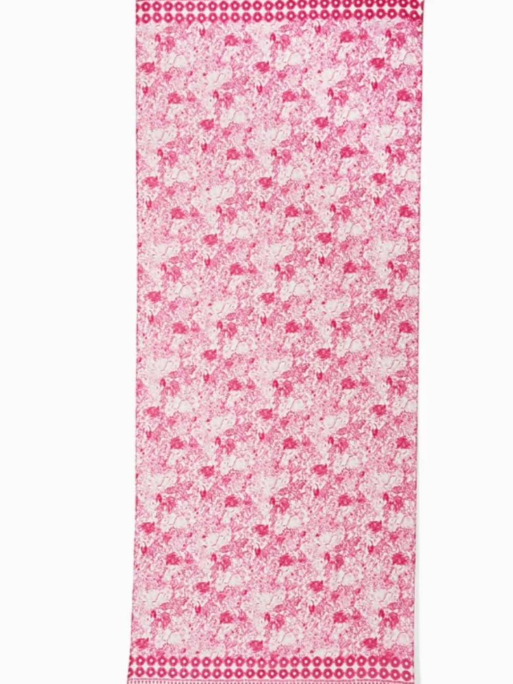 NWTIP Lilly Pulitzer Resort Scarf Raspberry Animal Magnetism
